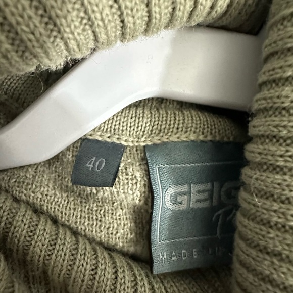 Geiger Wool Turtleneck Sweater Austria - Picture 3 of 6